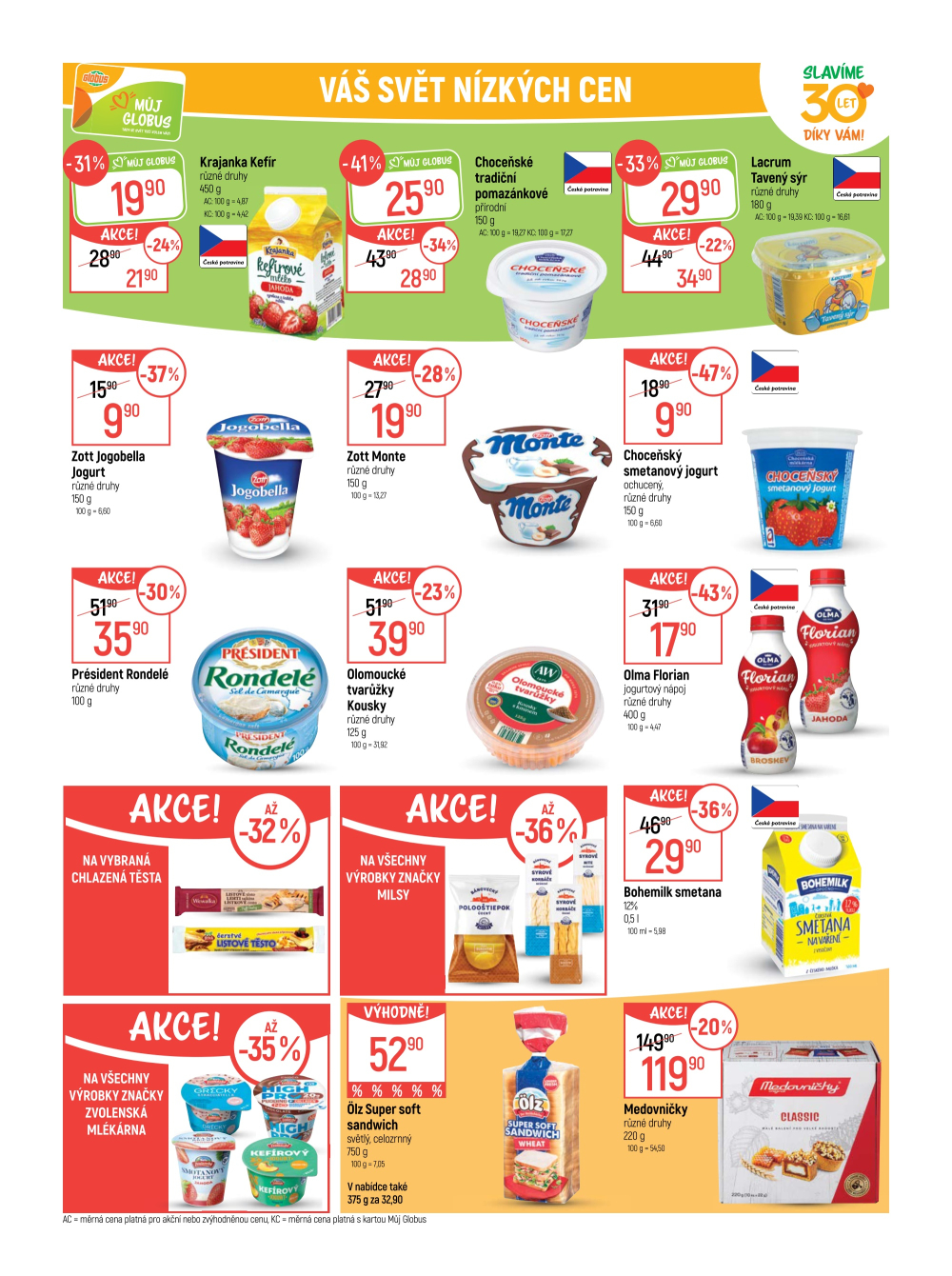 Leták Globus leták Praha - Štěrboholy - strana 20