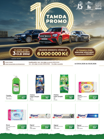 TAMDA FOODS leták