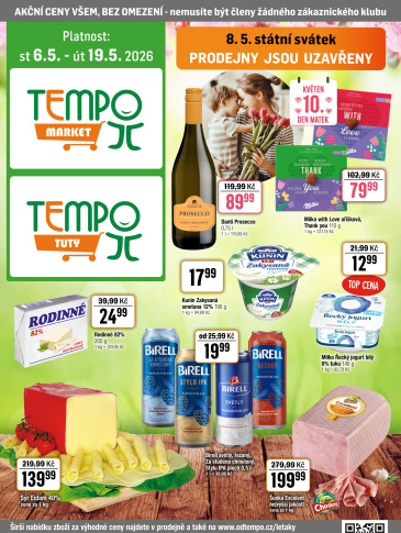 TEMPO leták