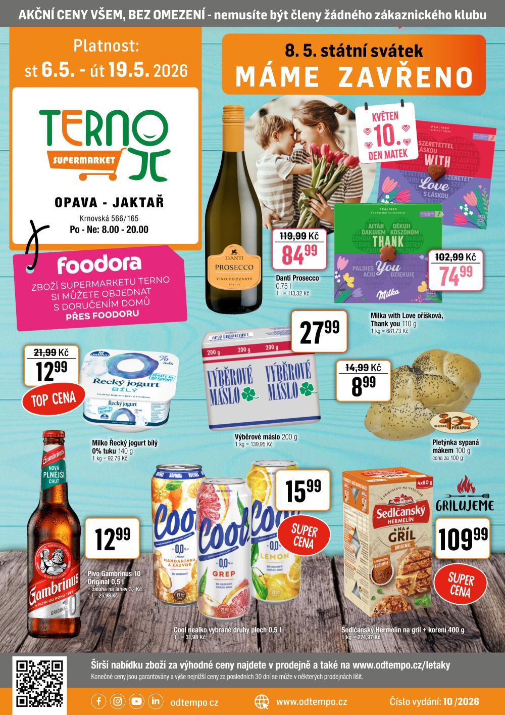 Leták TEMPO leták - Terno Opava - Jaktář - strana 1