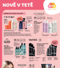 Akční leták Teta drogerie - Nově v Tetě