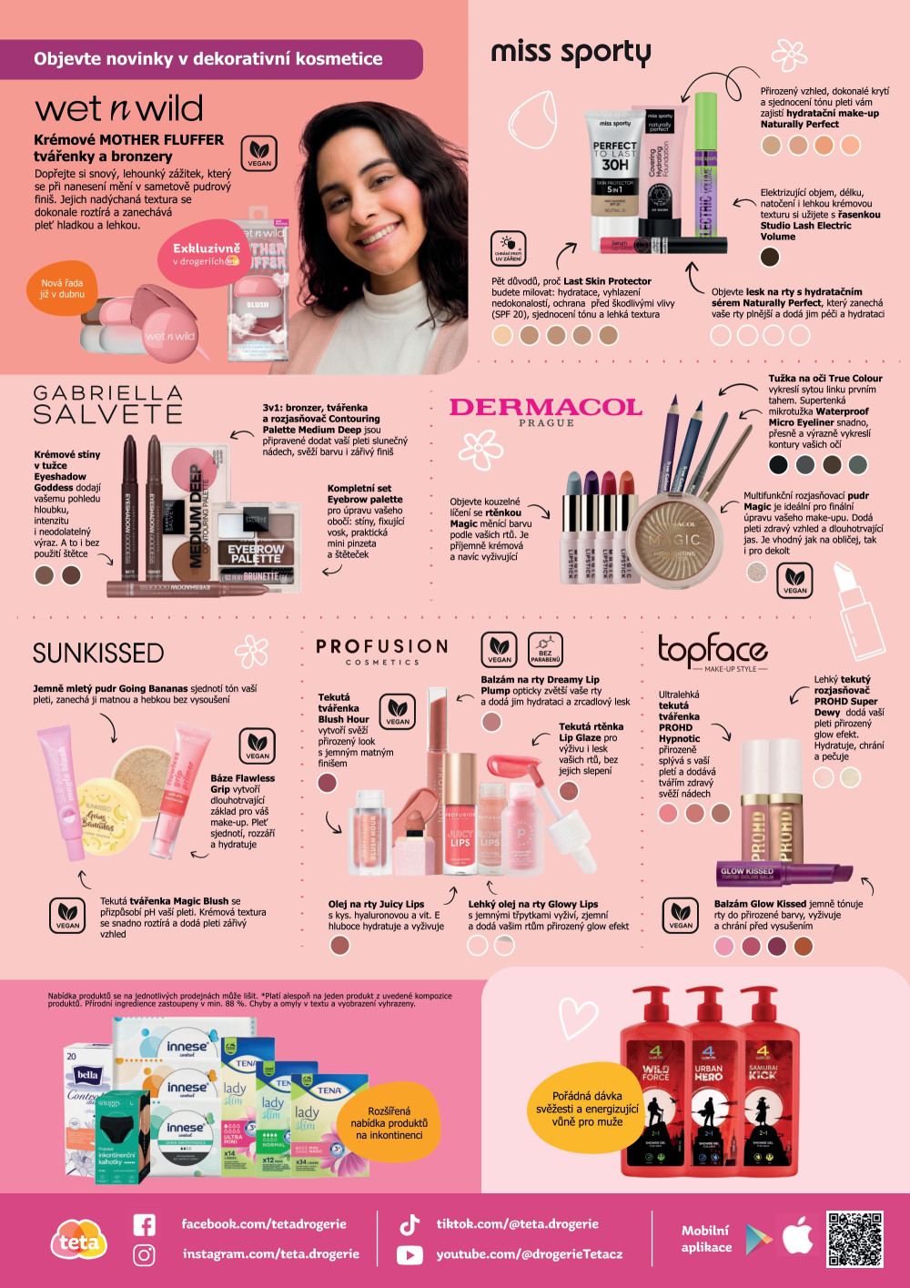 Leták Teta drogerie - Nově v Tetě - strana 4