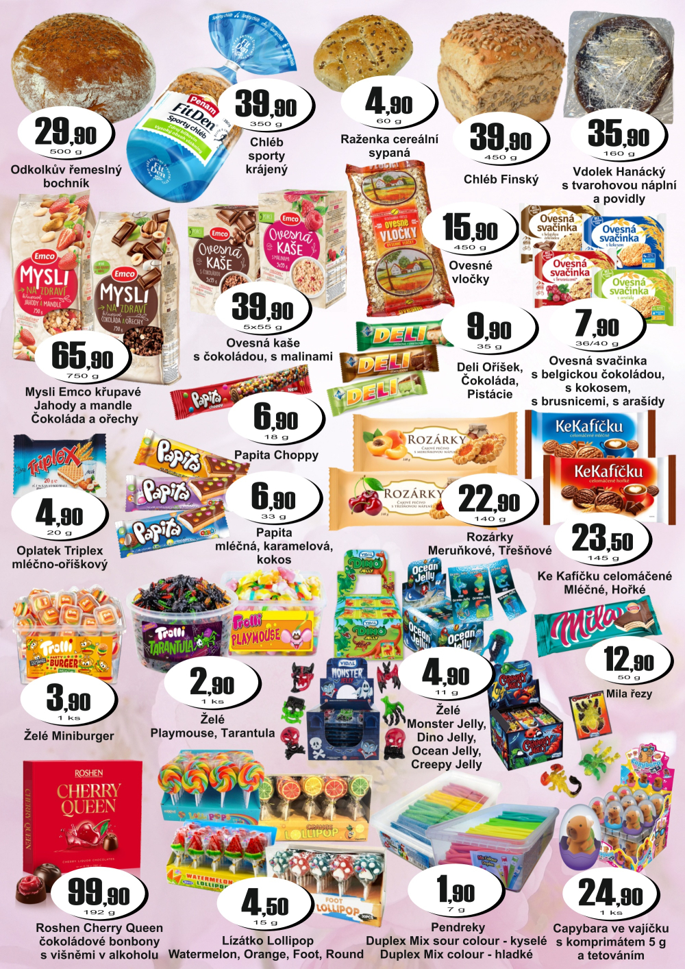 Leták ADAM POTRAVINY leták - strana 2