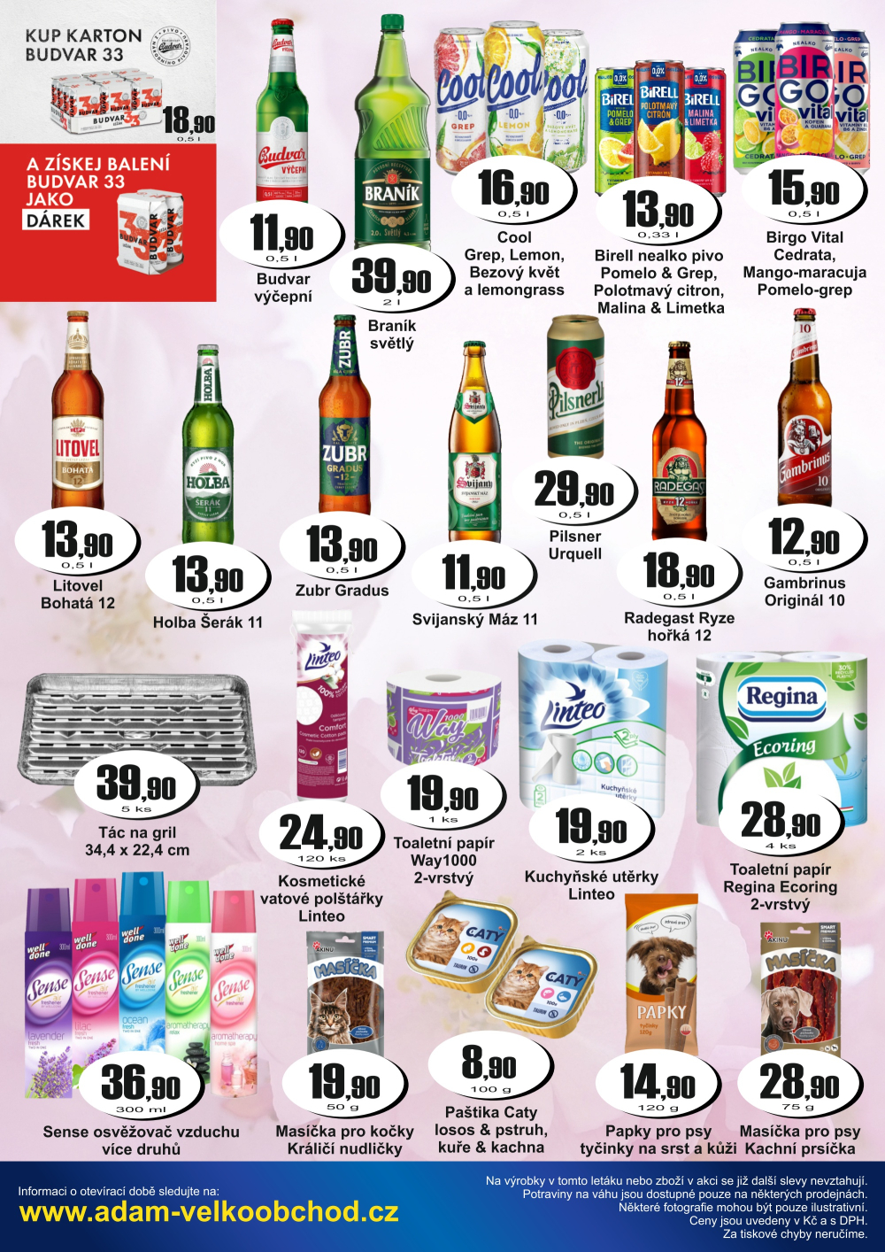 Leták ADAM POTRAVINY leták - strana 8