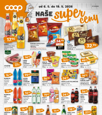 Akční leták COOP  - Super ceny