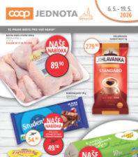 Akční leták Jednota Mikulov 