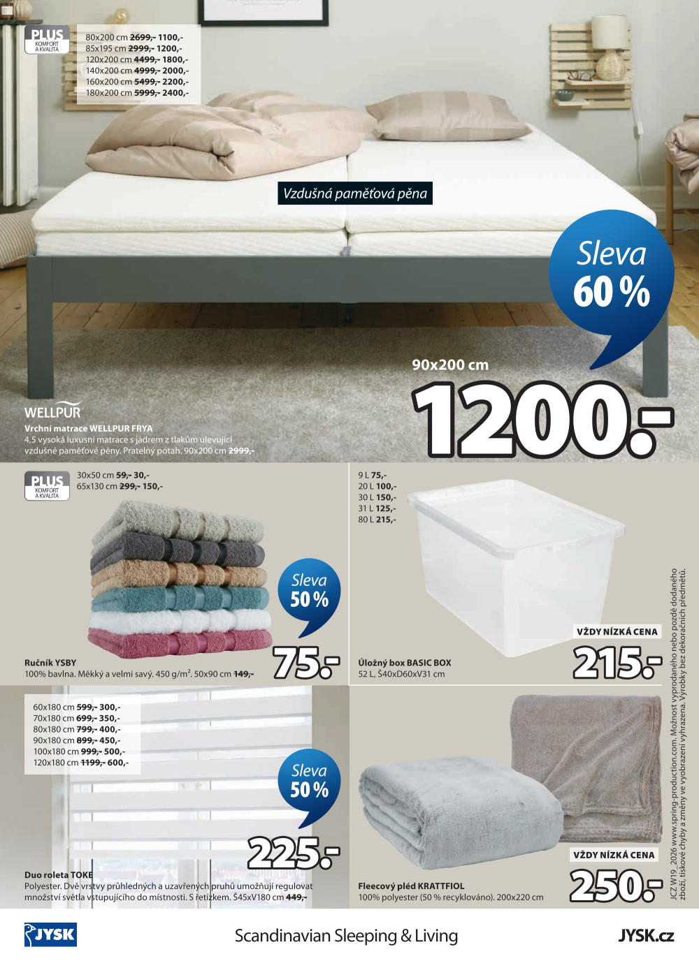 Leták Jysk leták - Sleva až 60 % - strana 13