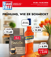 Akční leták TRAVEL FREE 