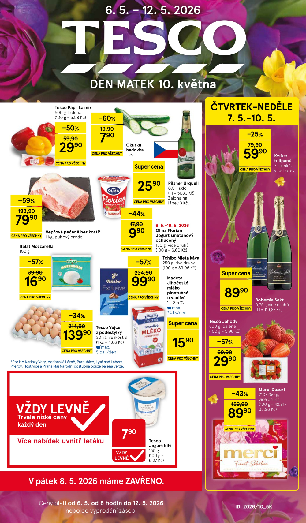 Leták Tesco hypermarket leták - strana 1