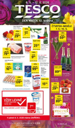 Tesco hypermarket leták