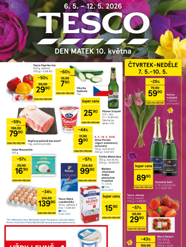 Tesco hypermarket leták