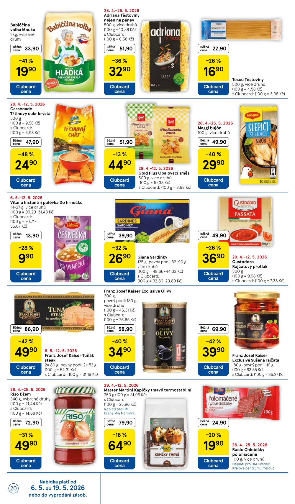 Leták Tesco hypermarket leták - strana 20