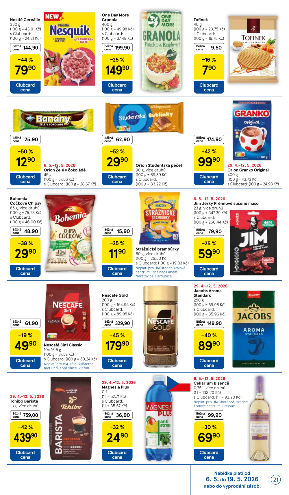 Leták Tesco hypermarket leták - strana 21