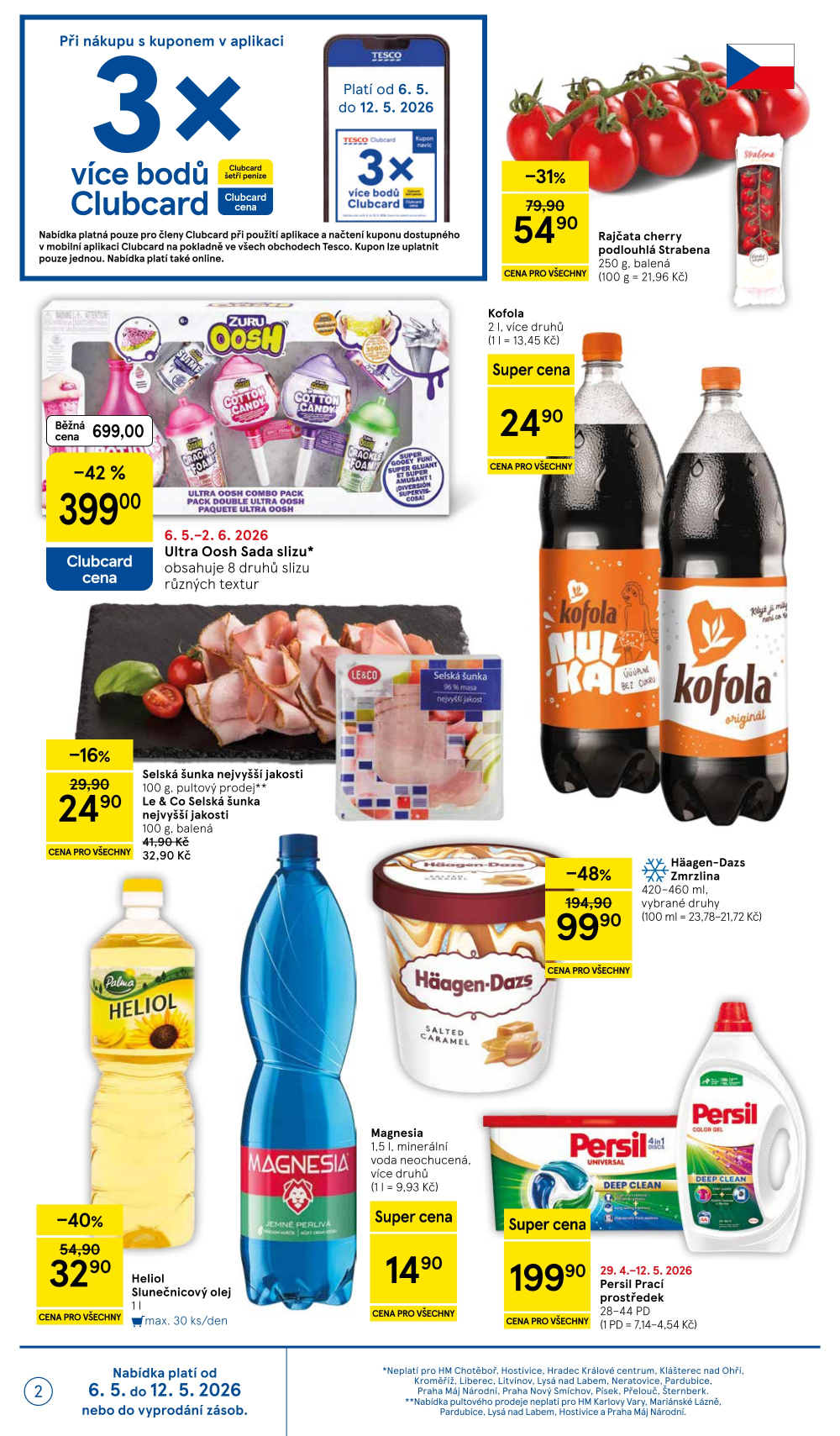 Leták Tesco hypermarket leták - strana 2