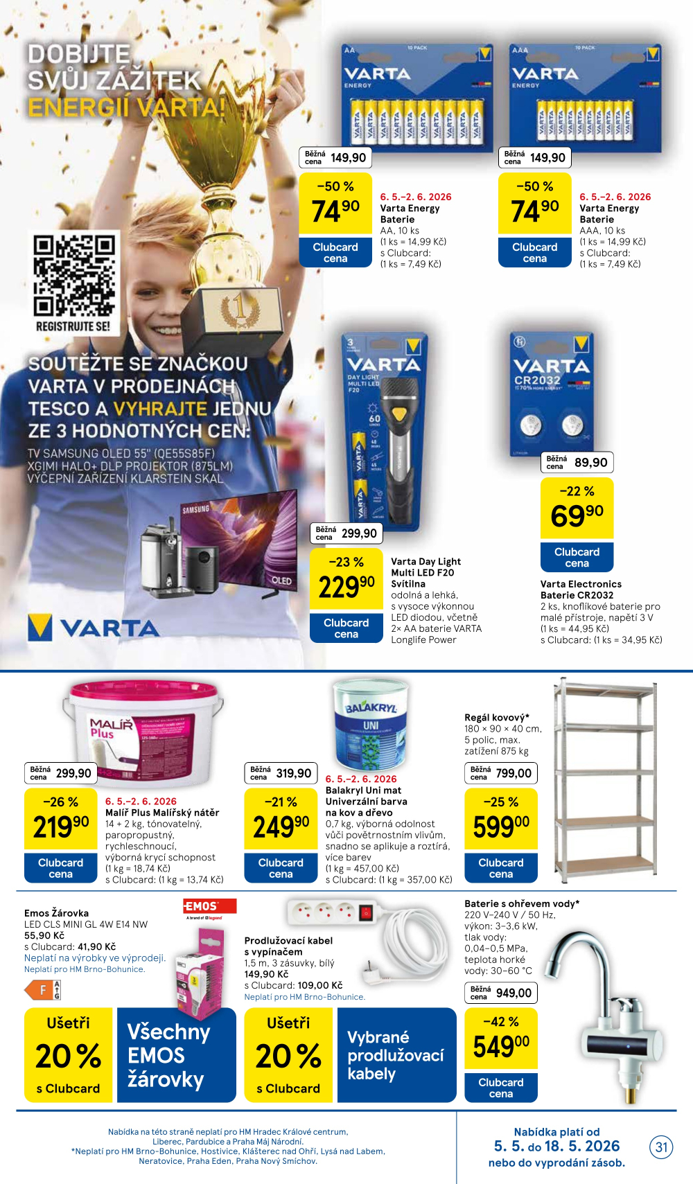 Leták Tesco hypermarket leták - strana 31