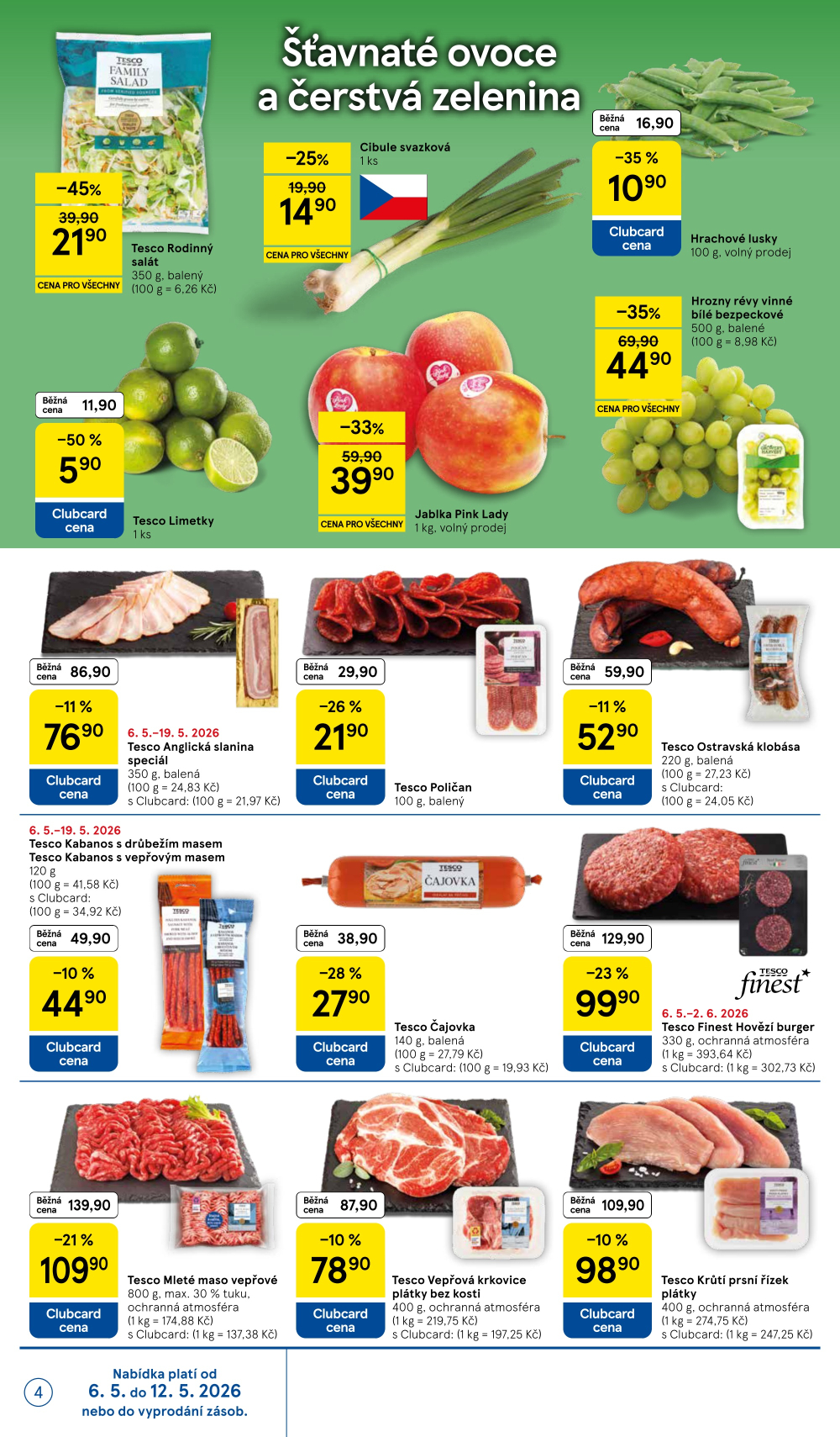 Leták Tesco supermarket leták - strana 4