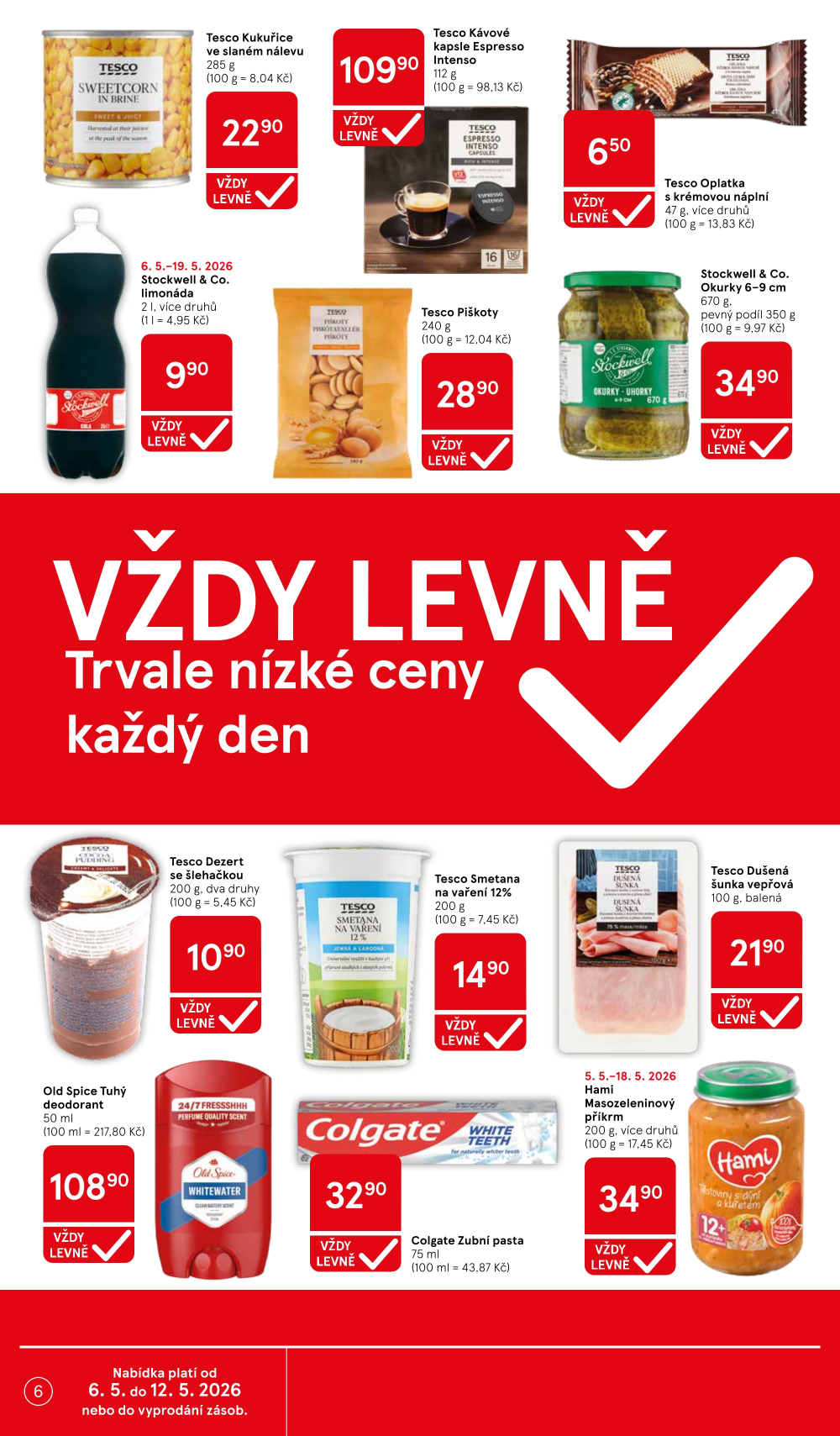 Leták Tesco supermarket leták - strana 6