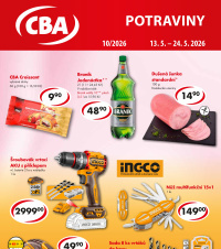 Akční leták CBA Potraviny 