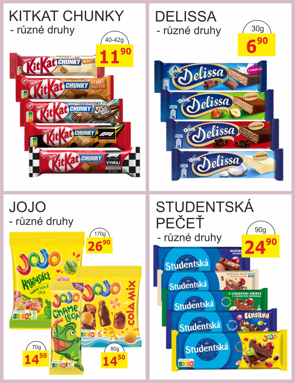Leták BENE NÁPOJE leták - strana 16