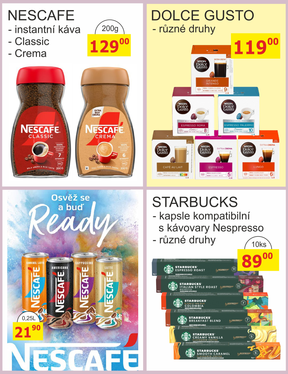 Leták BENE NÁPOJE leták - strana 17