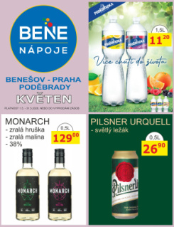 BENE NÁPOJE leták