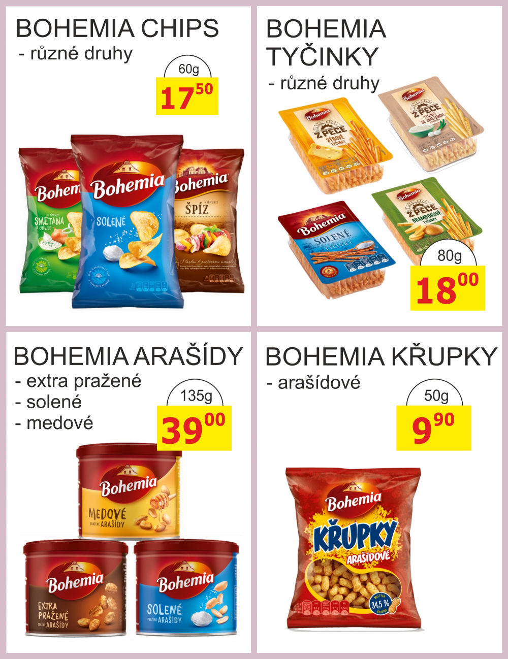 Leták BENE NÁPOJE leták - strana 20