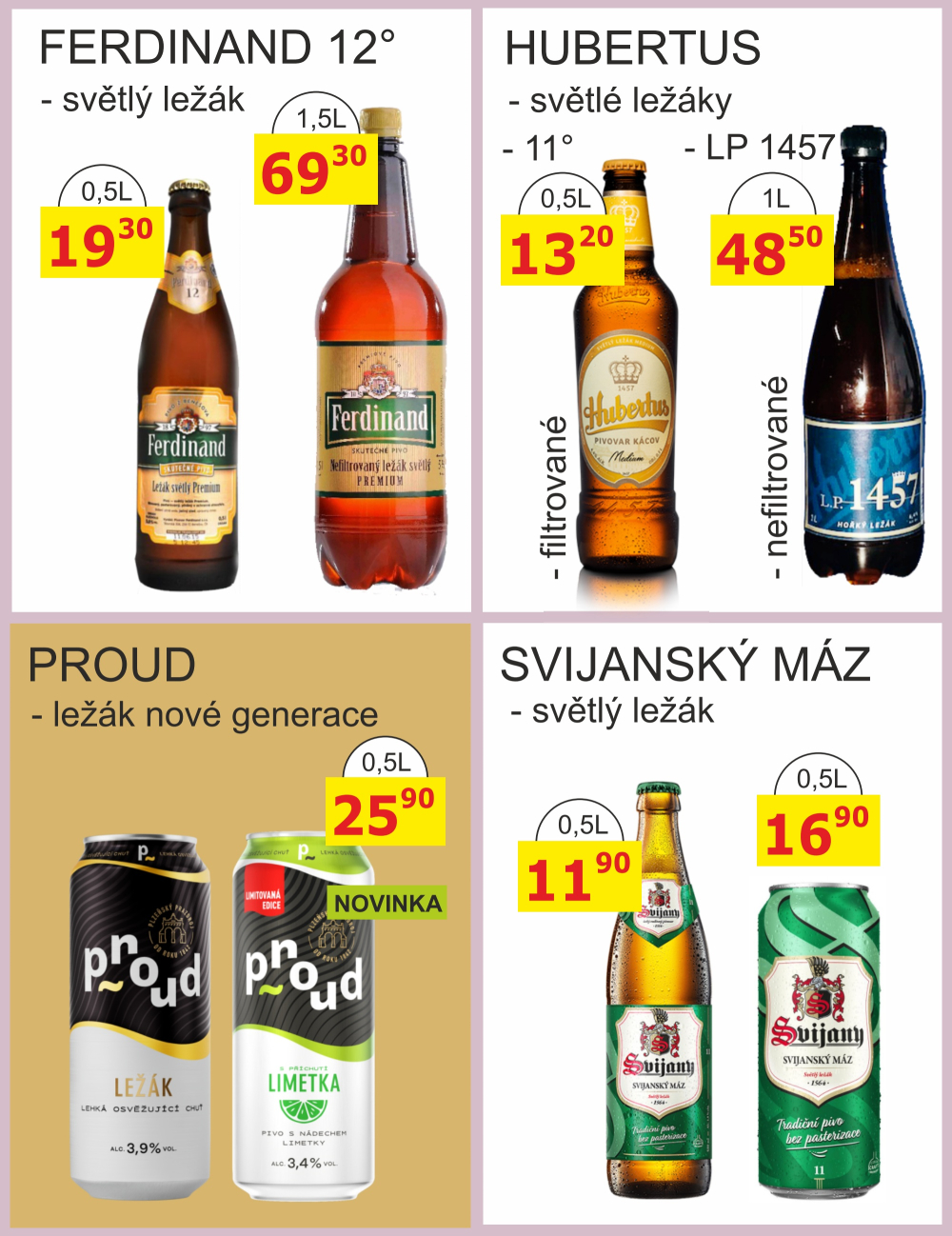 Leták BENE NÁPOJE leták - strana 26