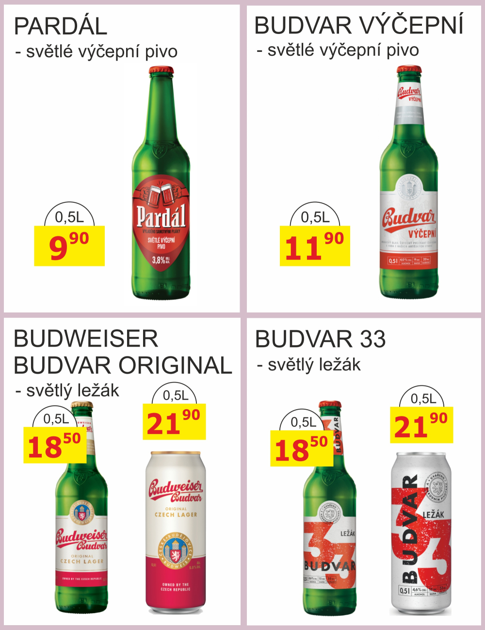 Leták BENE NÁPOJE leták - strana 27