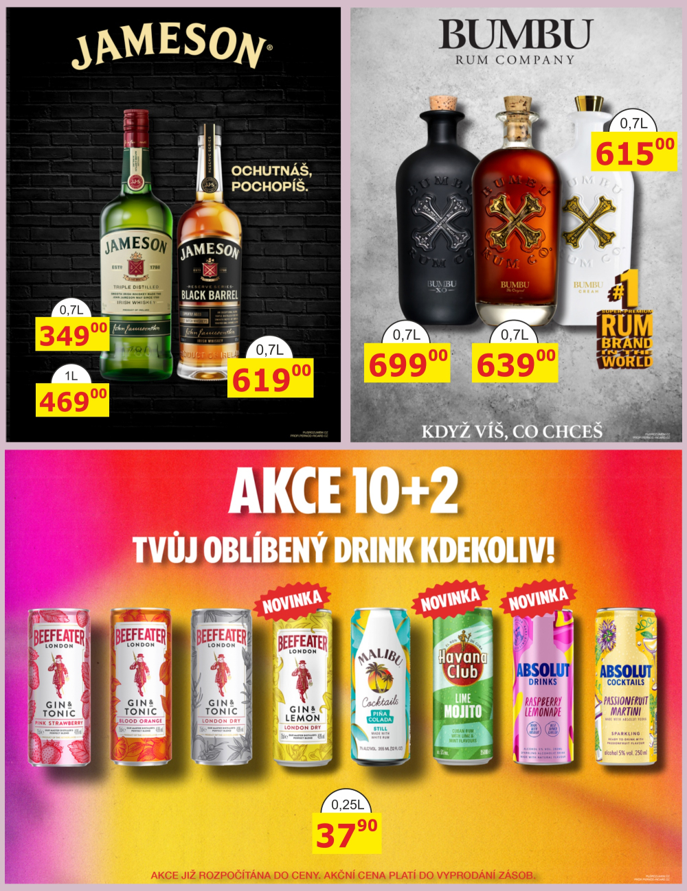 Leták BENE NÁPOJE leták - strana 35