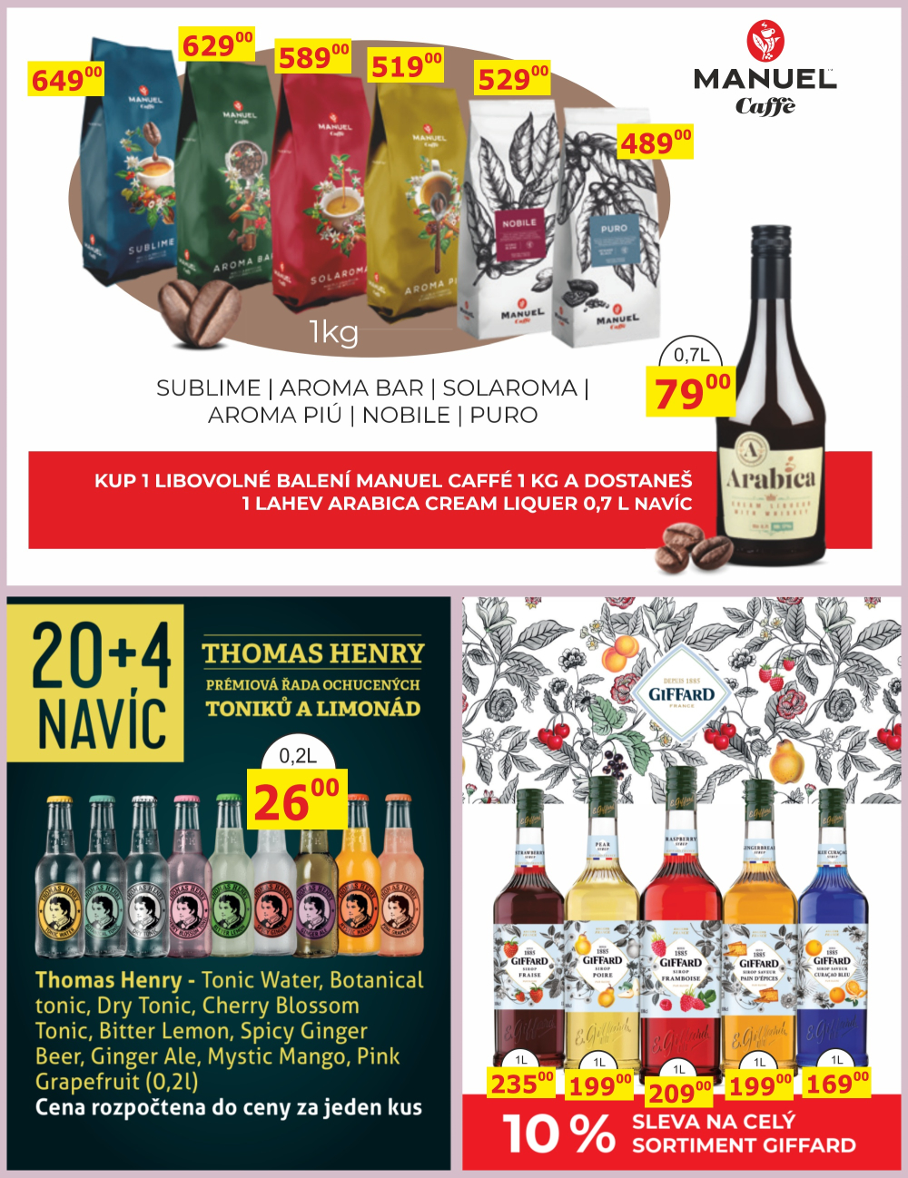 Leták BENE NÁPOJE leták - strana 37