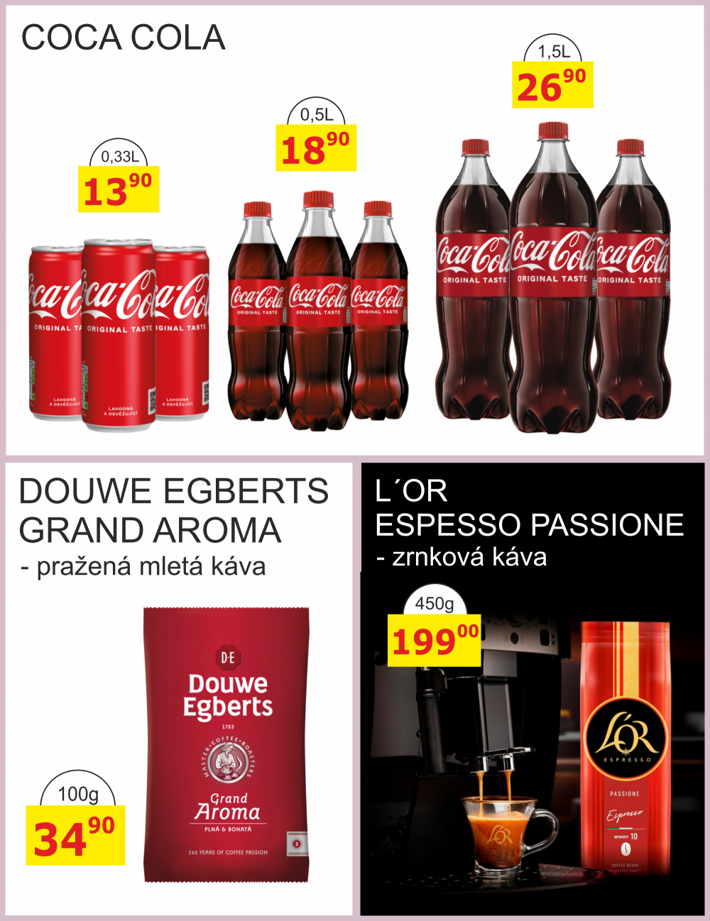 Leták BENE NÁPOJE leták - strana 3