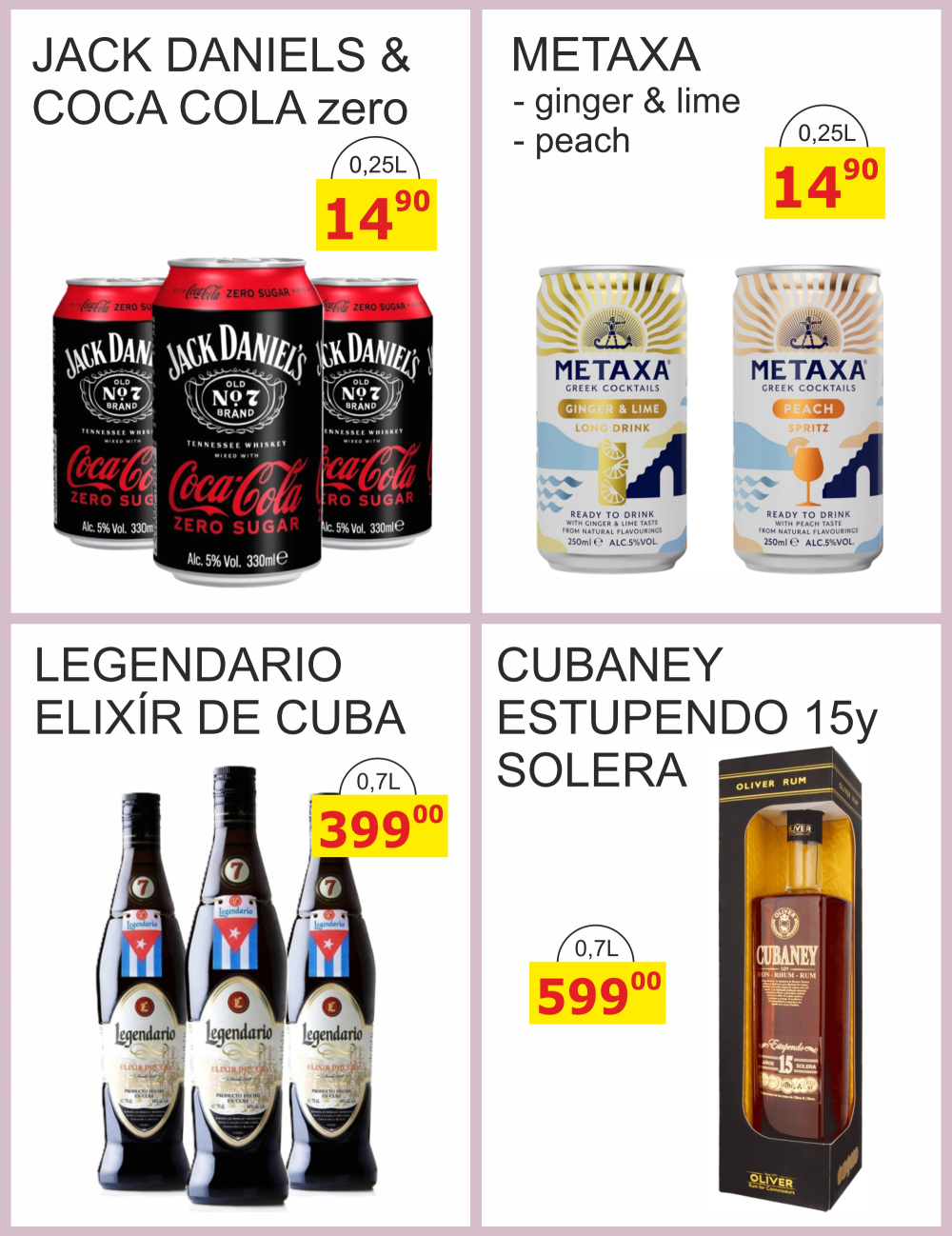 Leták BENE NÁPOJE leták - strana 50