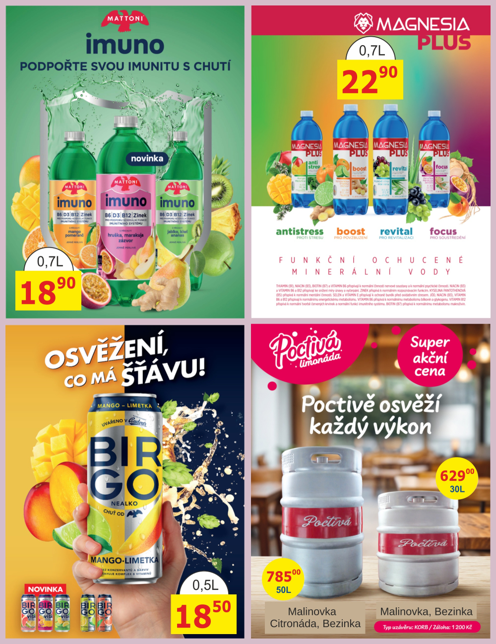Leták BENE NÁPOJE leták - strana 6