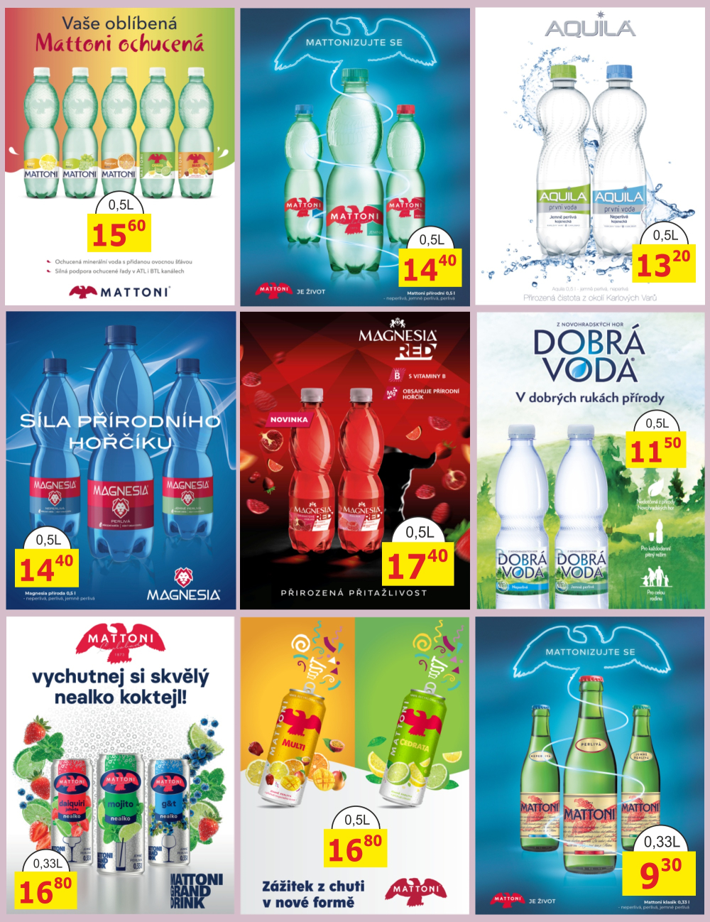 Leták BENE NÁPOJE leták - strana 7