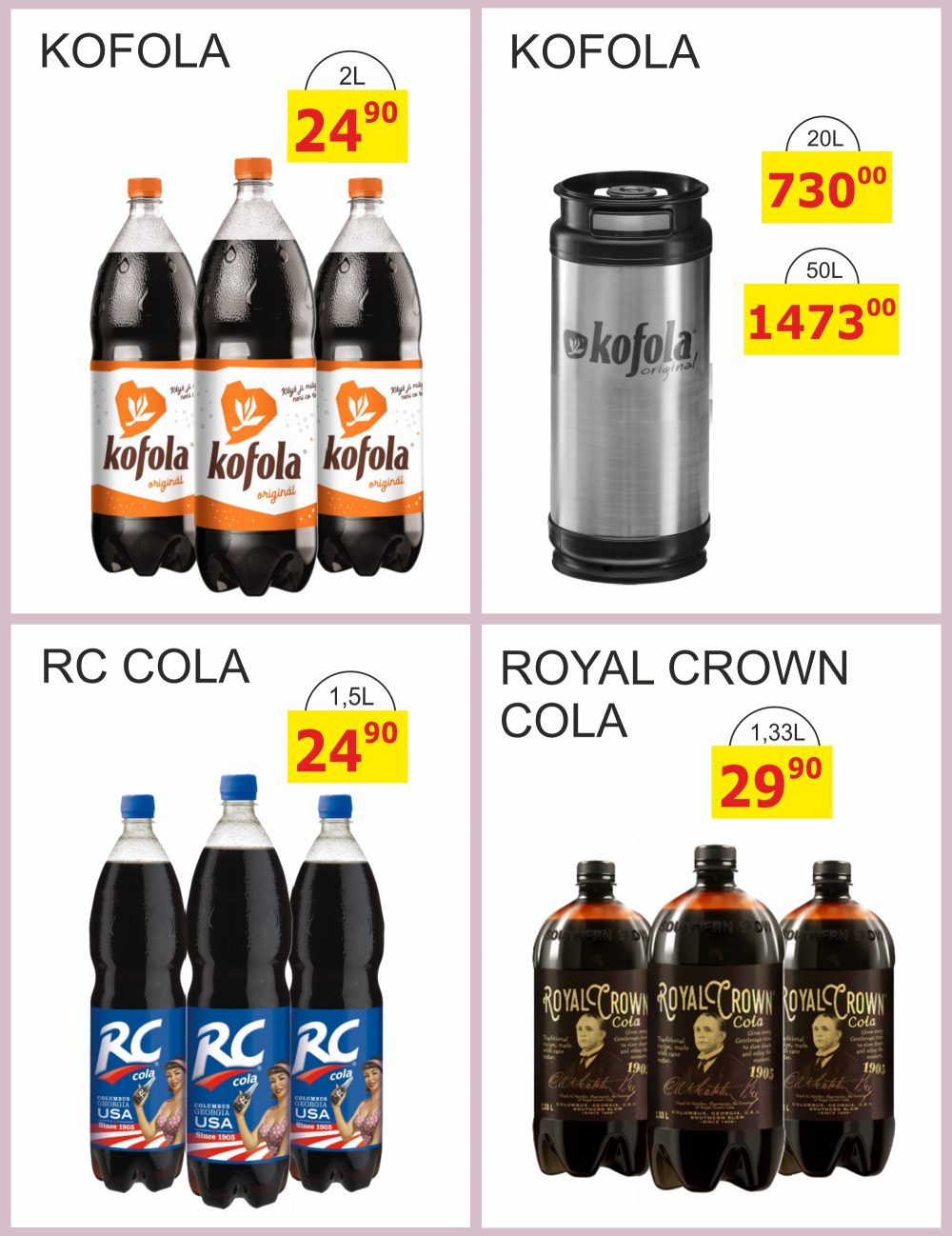 Leták BENE NÁPOJE leták - strana 8