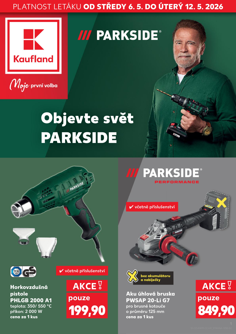 Leták Kaufland leták - Spotřební zboží - strana 1