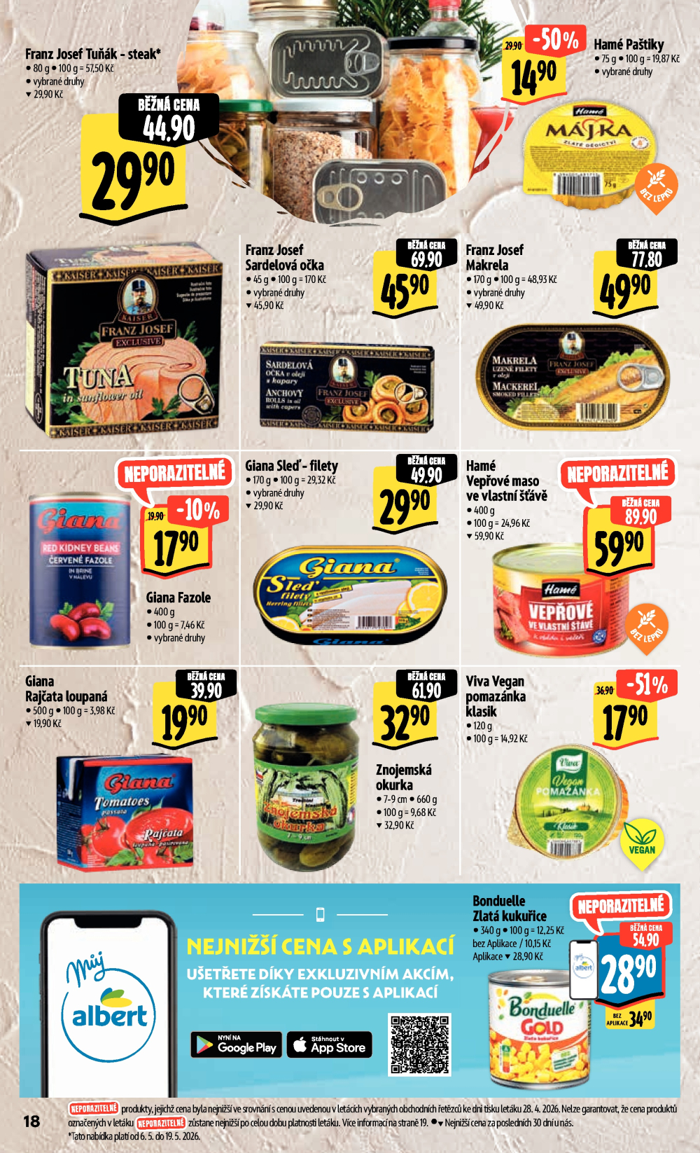 Leták Albert Hypermarket leták - strana 26