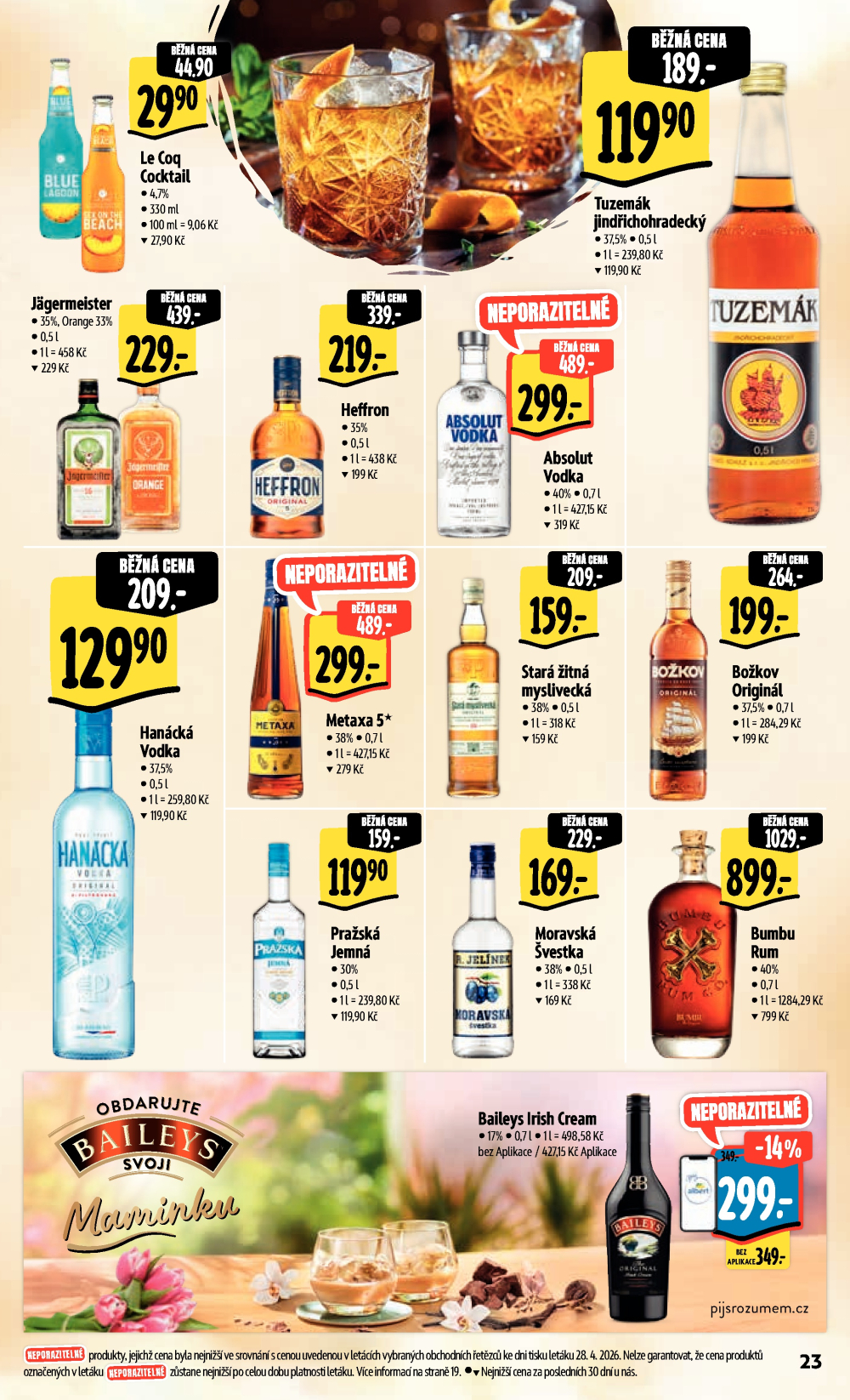 Leták Albert Hypermarket leták - strana 31