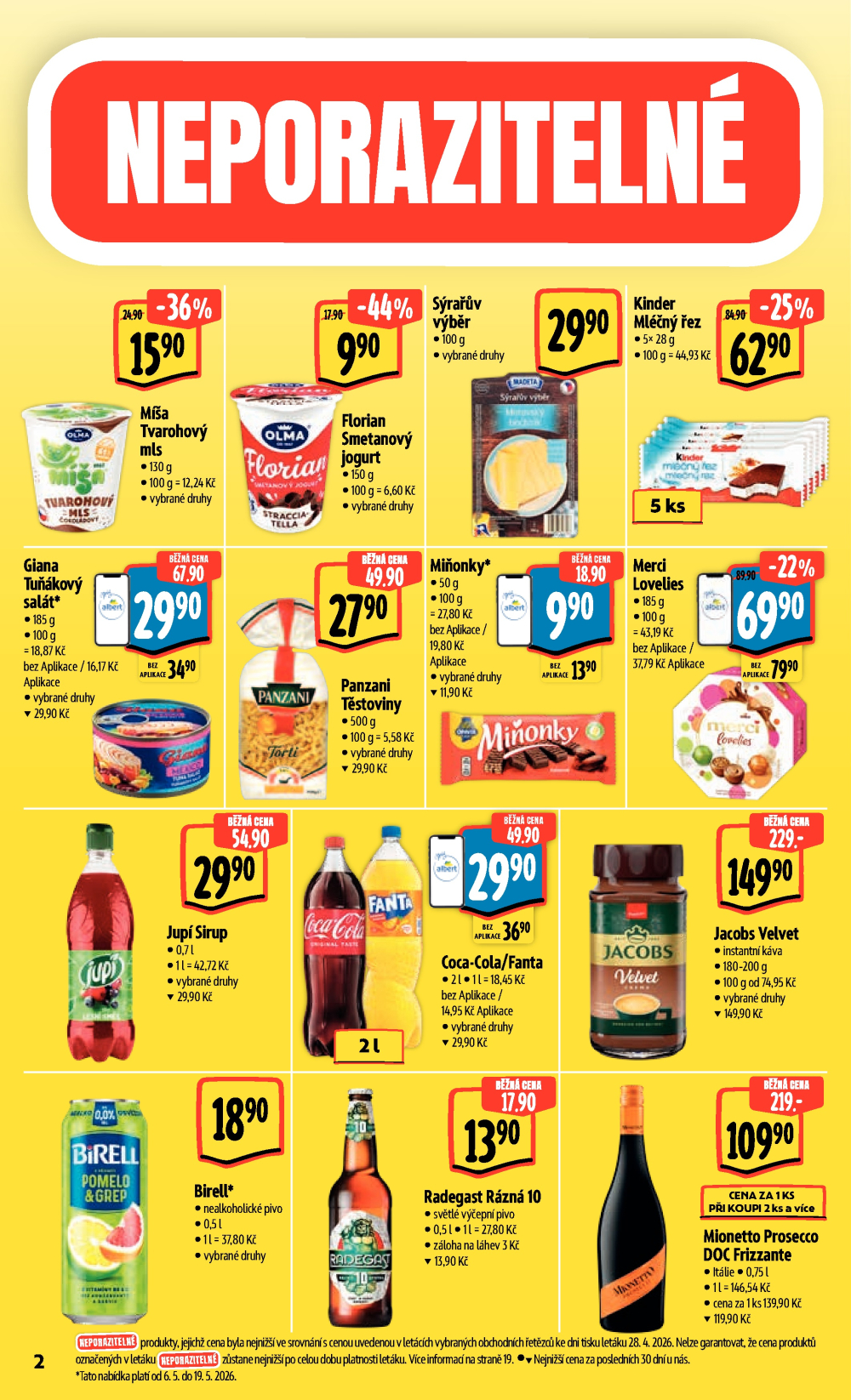 Leták Albert Hypermarket leták - strana 6