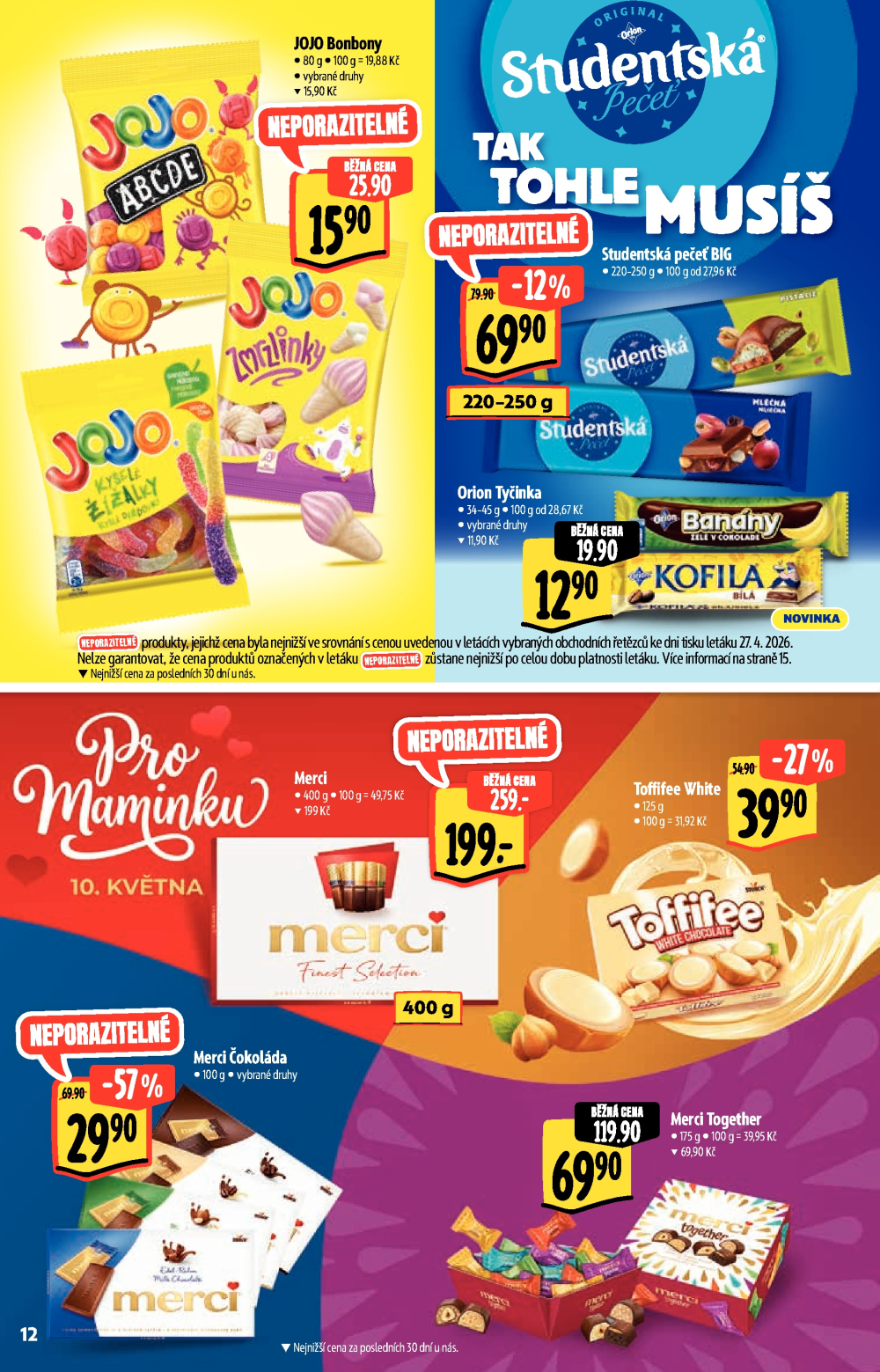 Leták Albert Hypermarket - Akční katalog - strana 12