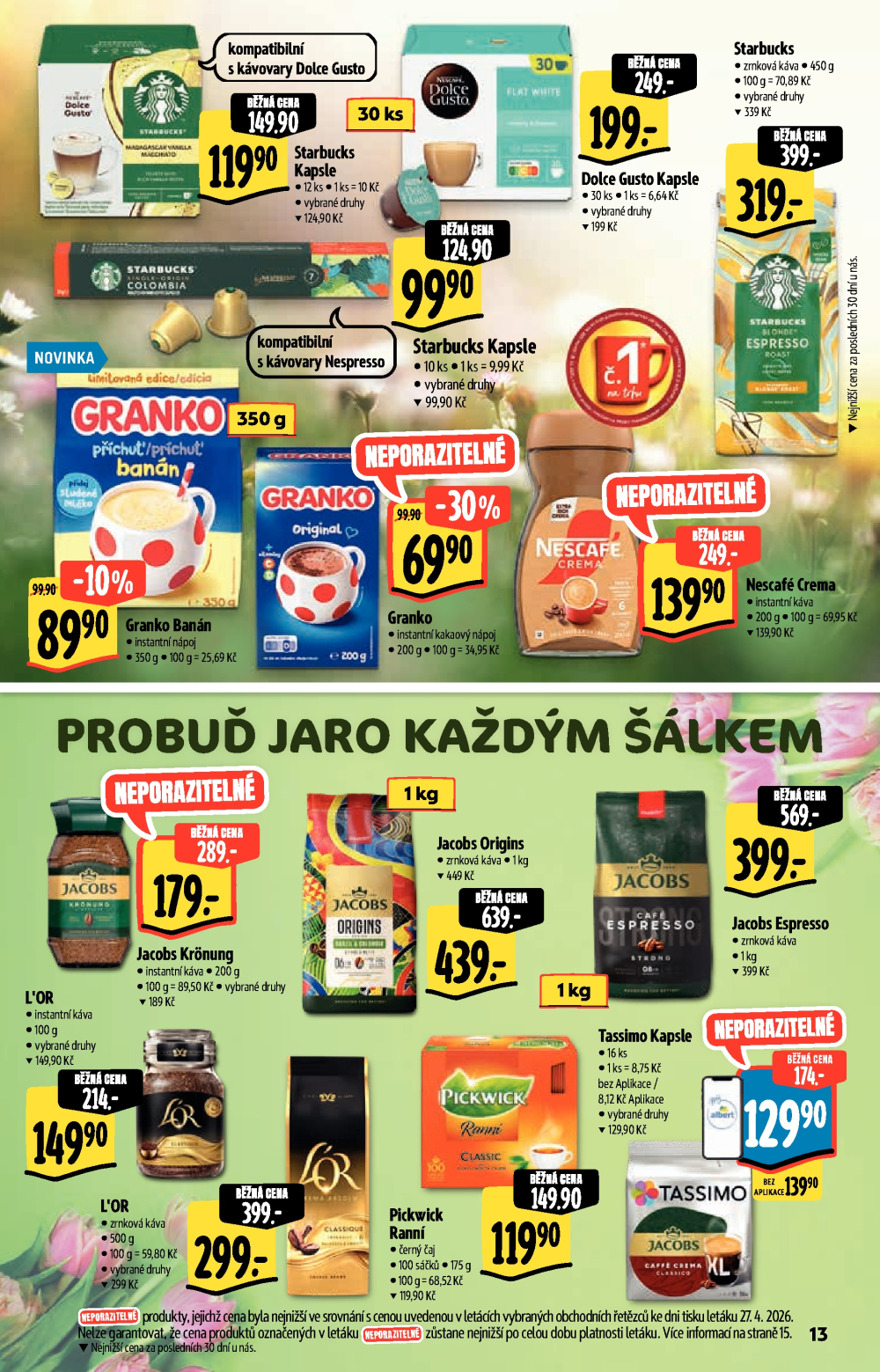 Leták Albert Hypermarket - Akční katalog - strana 13