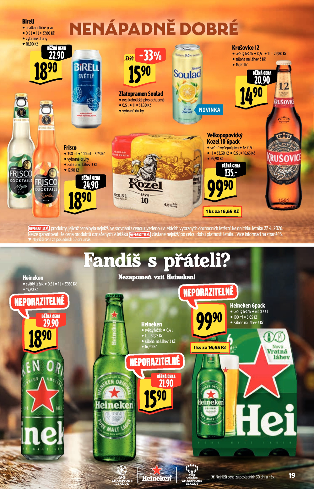 Leták Albert Hypermarket - Akční katalog - strana 19