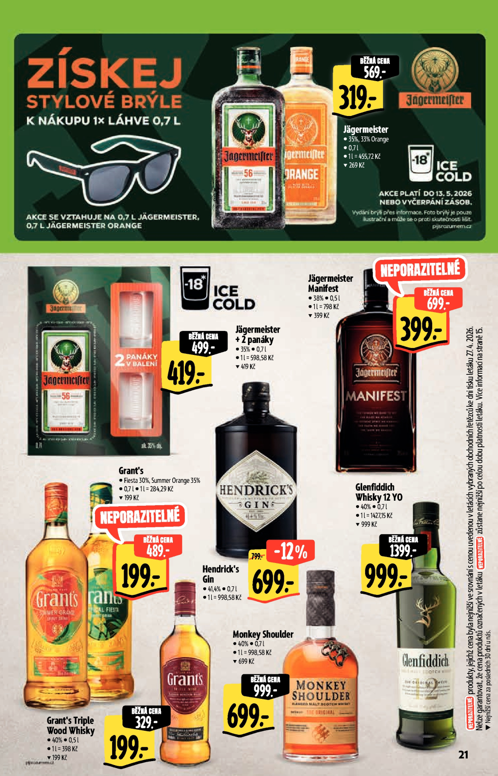 Leták Albert Hypermarket - Akční katalog - strana 21
