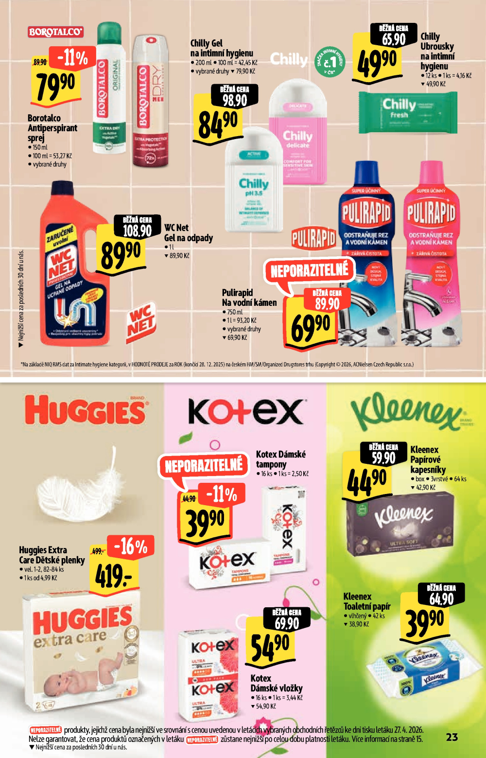 Leták Albert Hypermarket - Akční katalog - strana 23