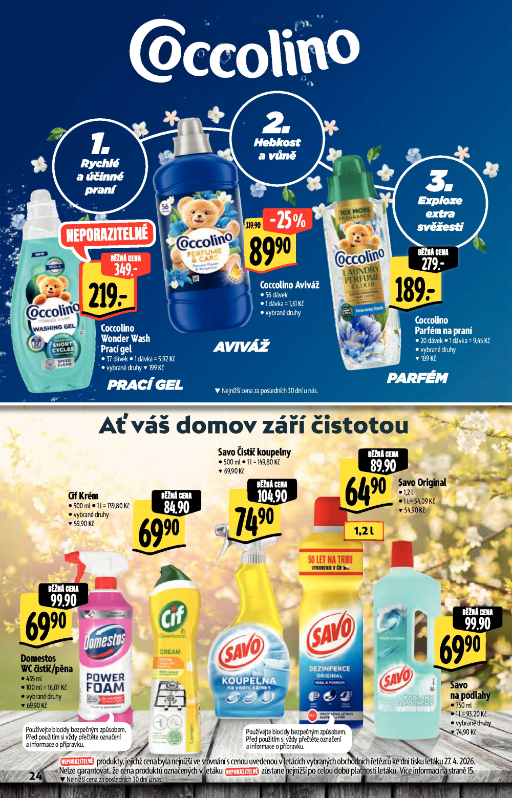 Leták Albert Hypermarket - Akční katalog - strana 24