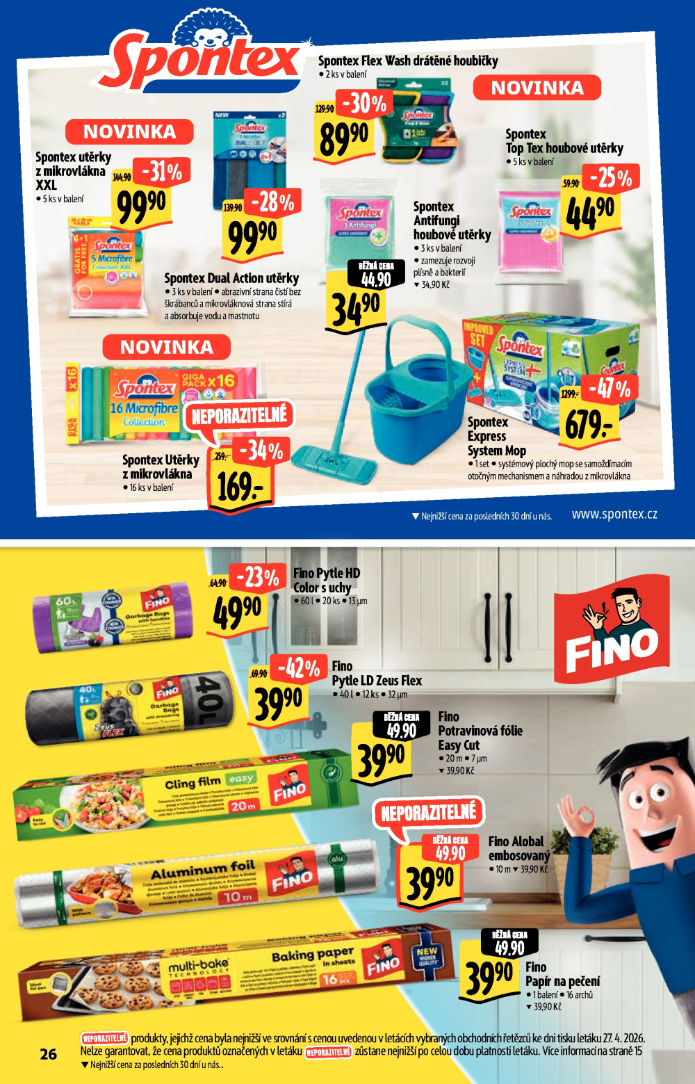 Leták Albert Hypermarket - Akční katalog - strana 26