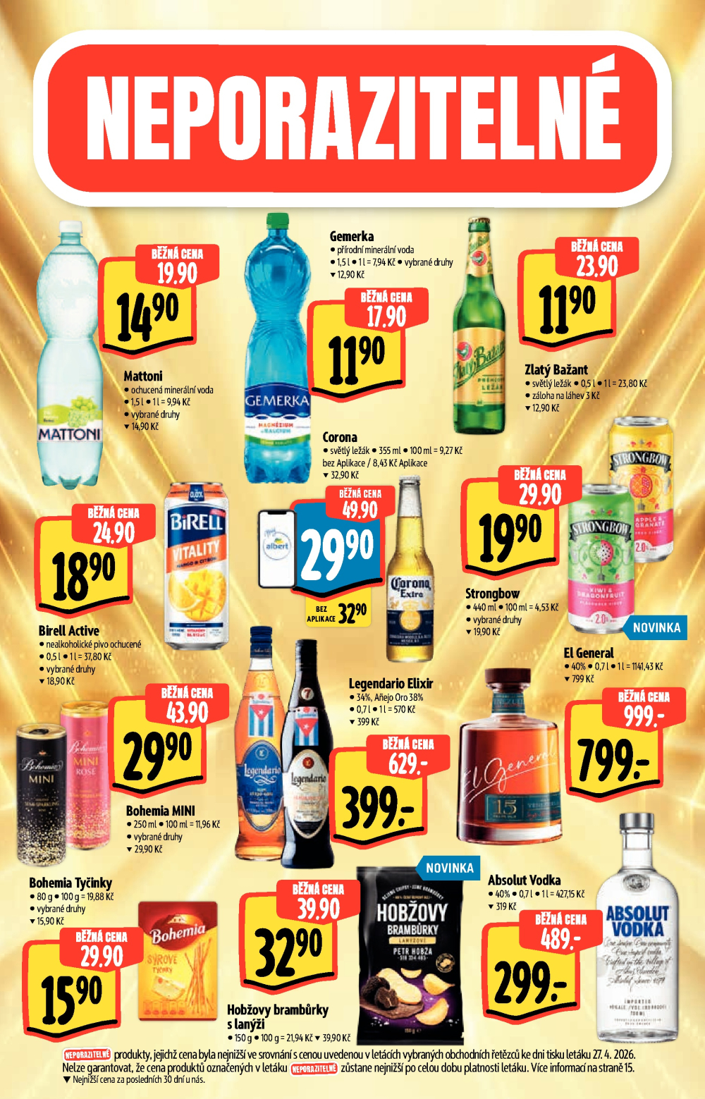 Leták Albert Hypermarket - Akční katalog - strana 28