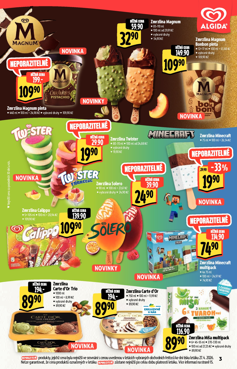 Leták Albert Hypermarket - Akční katalog - strana 3