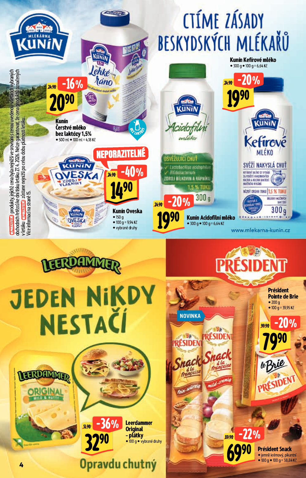 Leták Albert Hypermarket - Akční katalog - strana 4