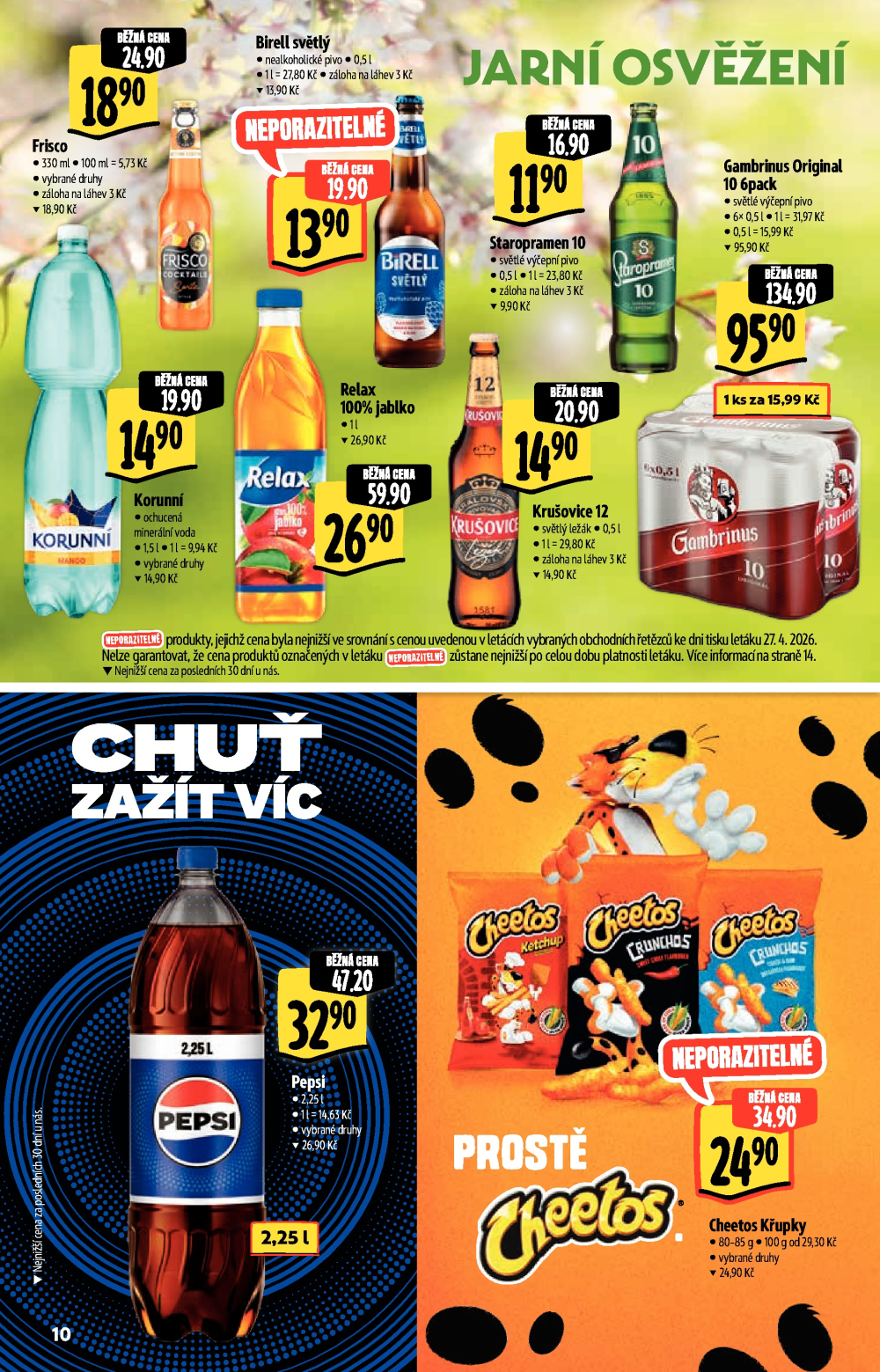 Leták Albert Supermarket - Akční katalog - strana 10